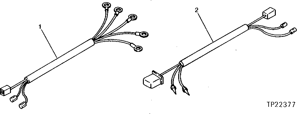 Схема запчастей John Deere 90CR - 16 - BLOWER SWITCH TO BLOWER MOTOR WIRING HARNESS 1674 - ELECTRICAL SYSTEMS 16