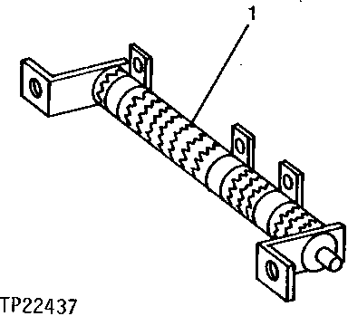 Схема запчастей John Deere 90CR - 23 - AIR CONDITIONING RESISTOR 1830 - OPERATORS STATION 18