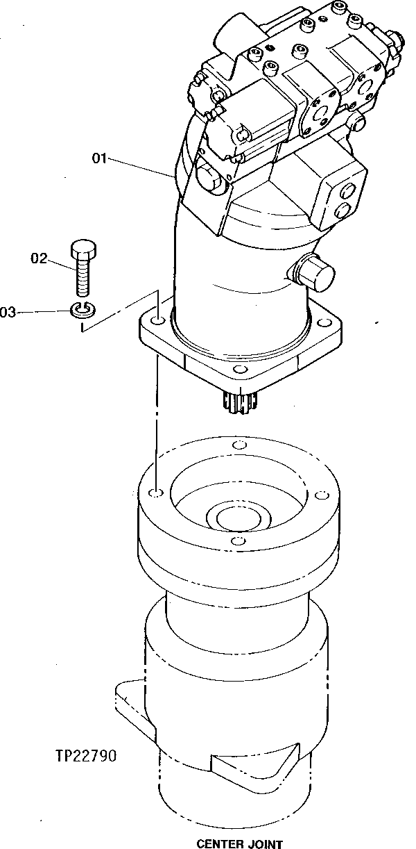 Схема запчастей John Deere 95 - 2 - PROPEL MOTOR 260 - AXLES AND SUSPENSION SYSTEMS 2