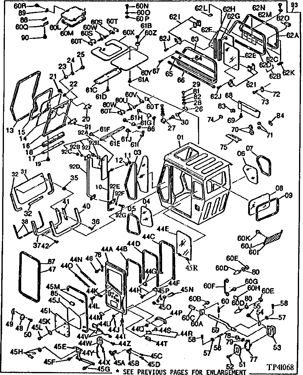 Схема запчастей John Deere 0 - 6 - CAB 1810 - OPERATORS STATION 18