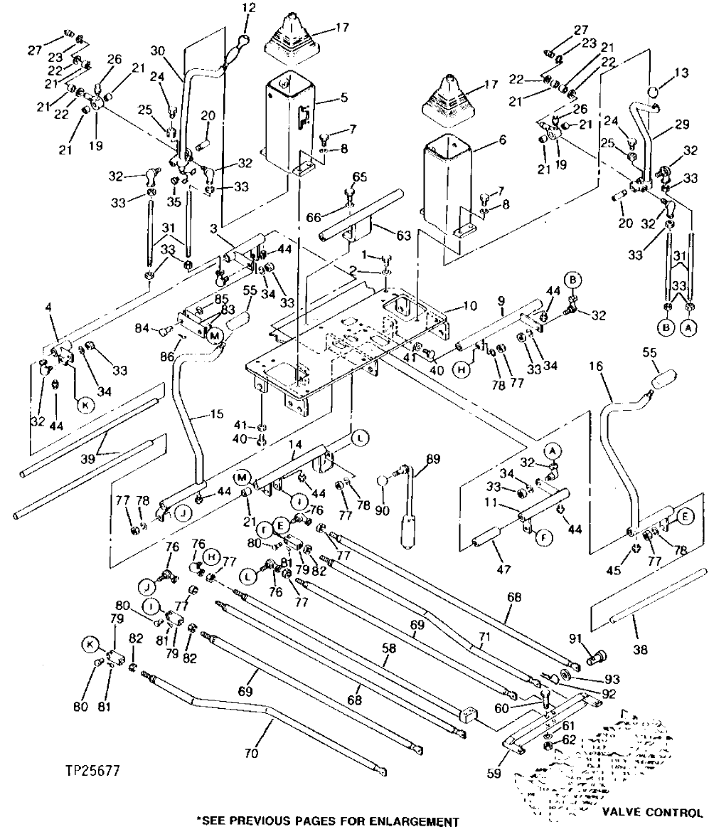 Схема запчастей John Deere 0 - 4 - CONTROL LEVER 3315 - EXCAVATOR 33