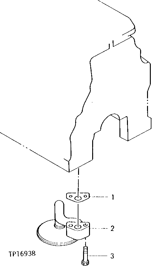 Схема запчастей John Deere 5 - 8 - ENGINE OIL PUMP PICKUP 407 - ENGINE 4