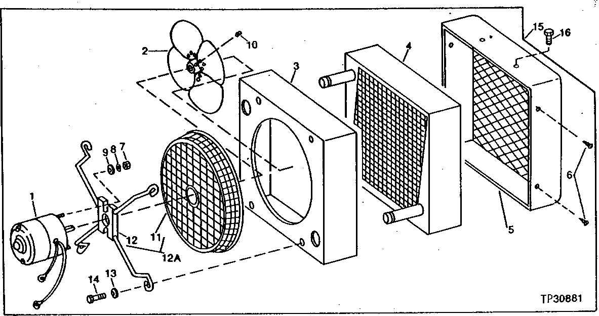 Схема запчастей John Deere 90D - 14 - CAB HEATER 1830 - OPERATORS STATION 18