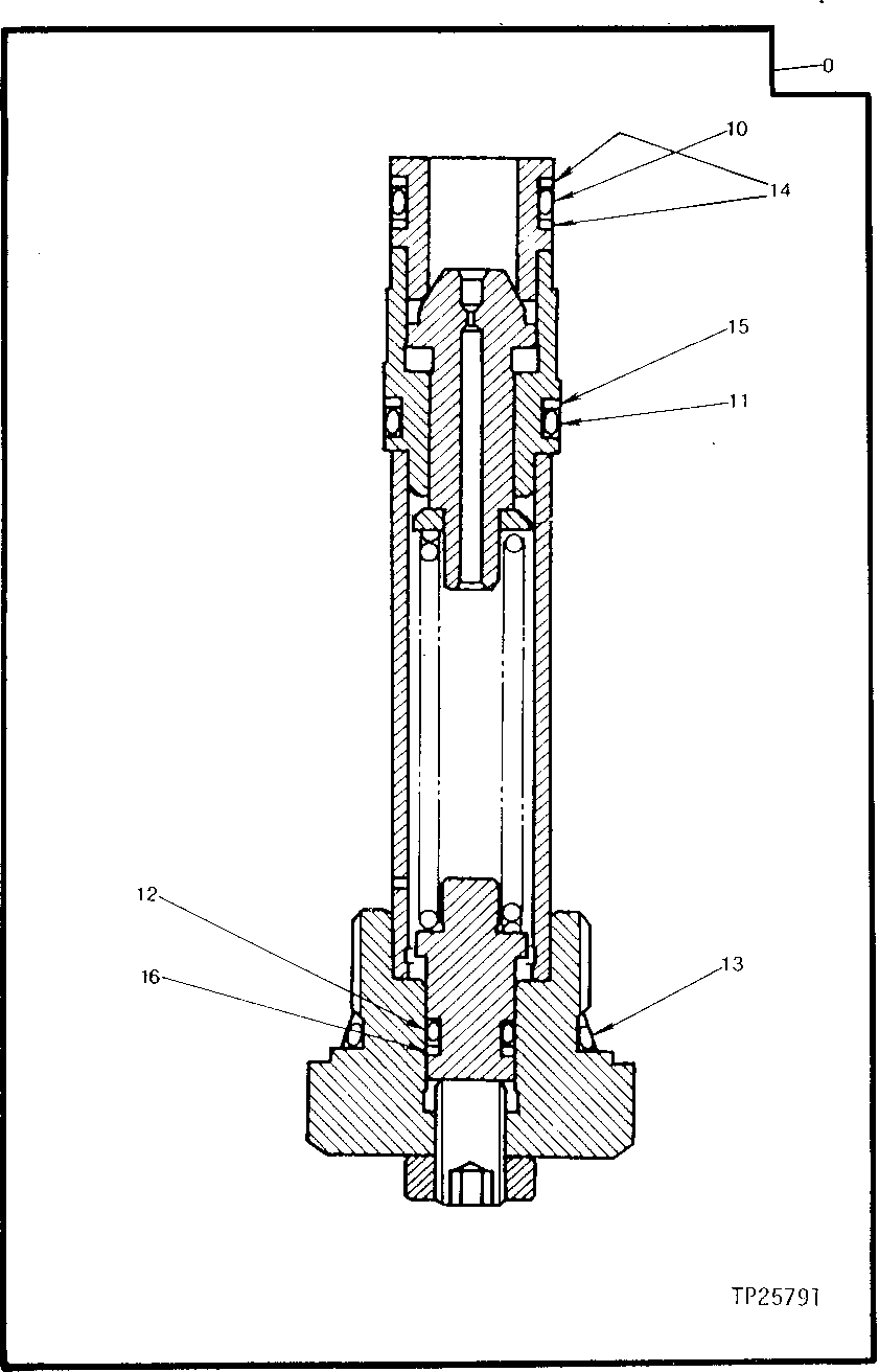 Схема запчастей John Deere 90D - 10 - RELIEF VALVE 4360 - SWING, ROTATION OR PIVOTING SYSTEM 43