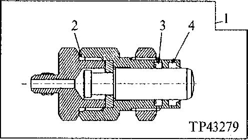 Схема запчастей John Deere 90D - 118 - MODE ADAPTER CYLINDER 3360 - EXCAVATOR 33