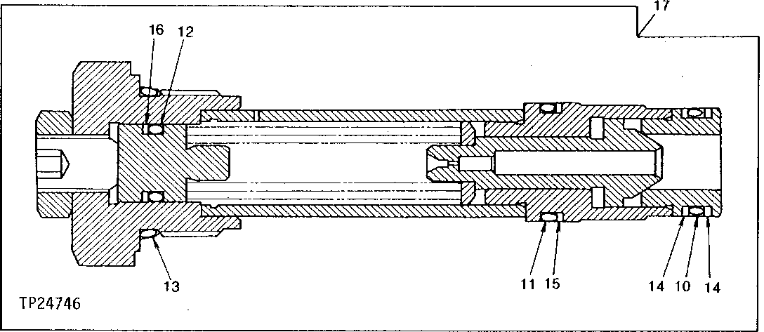 Схема запчастей John Deere 90D - 177 - SWING MOTOR RELIEF VALVE 4360 HYDRAULIC SYSTEM