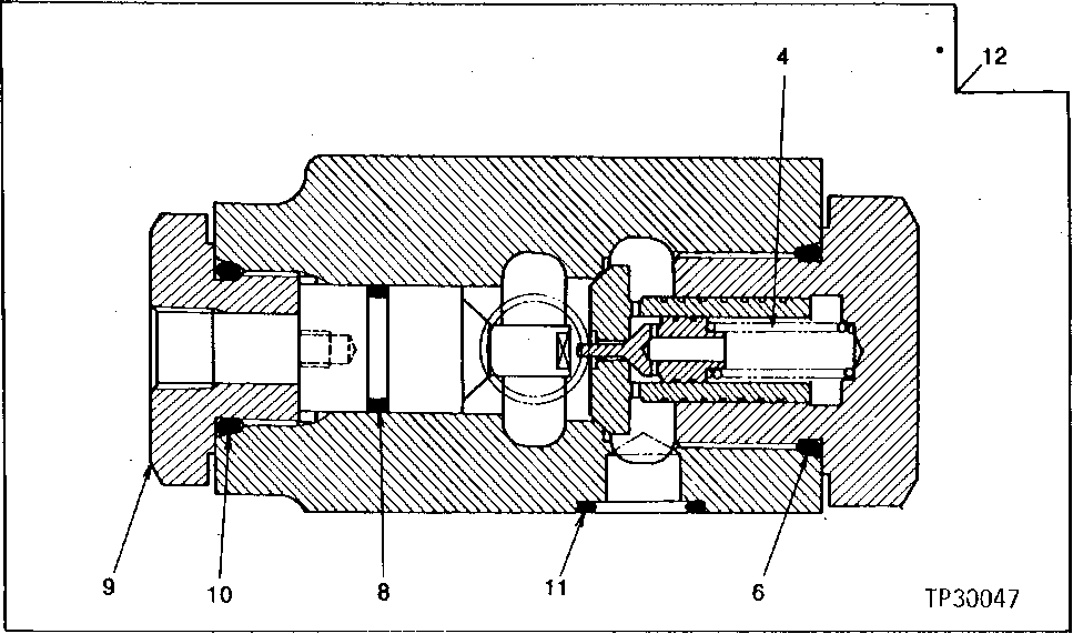 Схема запчастей John Deere 95D - 1 - AXLE LOCK LOCK-OUT VALVE 260 - AXLES AND SUSPENSION SYSTEMS 2