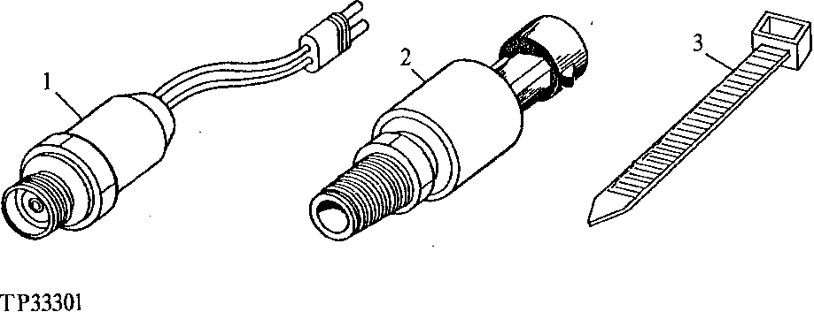 Схема запчастей John Deere 90ELC - 160 - SWITCHES AND TRANSDUCER 1676 Instruments And Indicators