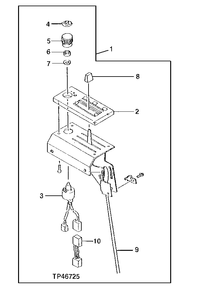 Схема запчастей John Deere 90ELC - 202 - Heater Controls (001463 - 002650) 1830 HEATING AND AIR CONDITIONING