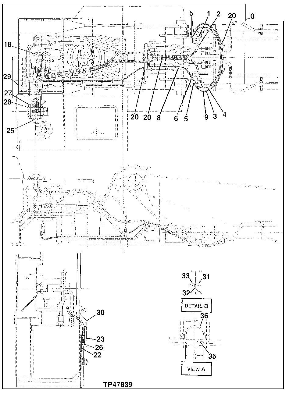 Схема запчастей John Deere 92ELC - 314 - LOAD LOWERING VALVE BOOM CYLINDER KIT 3360 Hydraulic System