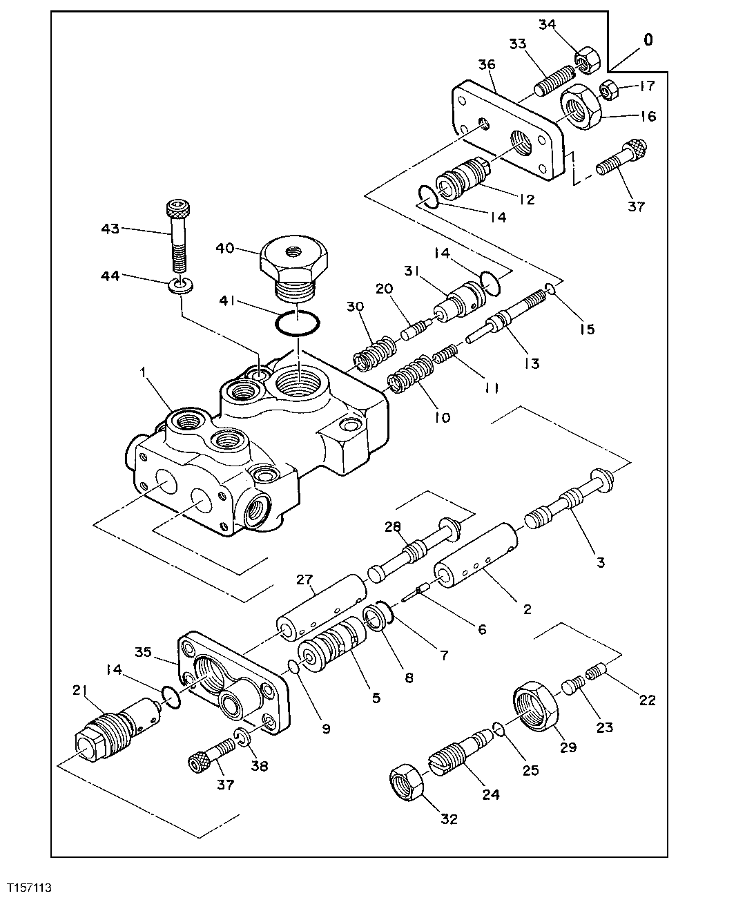 Схема запчастей John Deere 92DLC - 131 - Regulator 2160 HYDRAULIC SYSTEM