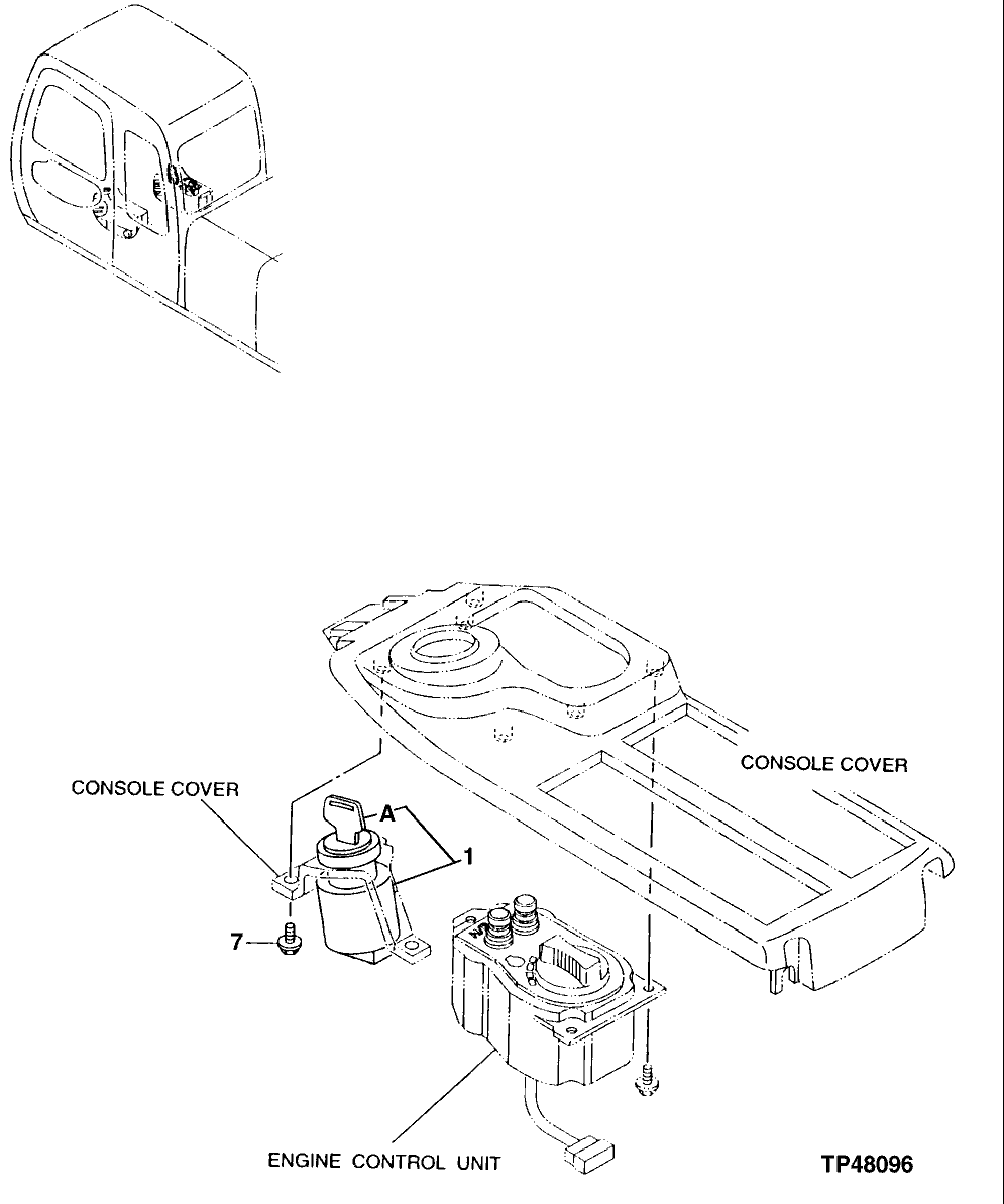 Схема запчастей John Deere 00LC - 149 - ELECTRIC PARTS 1674 WIRING HARNESS AND SWITCHES