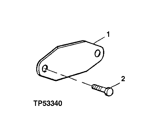 Схема запчастей John Deere 20 - 111 - FUEL TRANSFER PUMP COVER (ESN -804732) ( - 804732) 0400B Engine T04045TT052 ( - 804732) T04045TT052