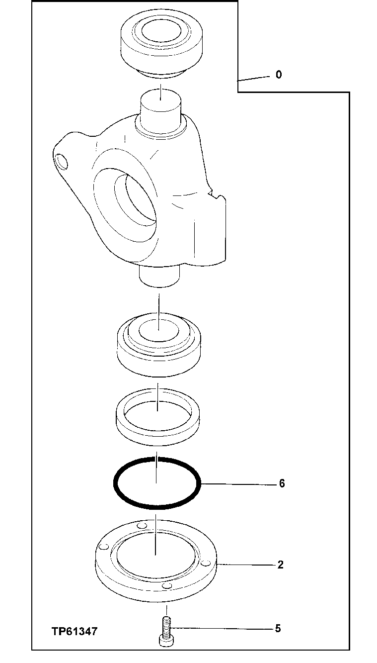 Схема запчастей John Deere 0 - 120 - Hydraulic Pump Mounting 2160 Vehicle Hydraulics