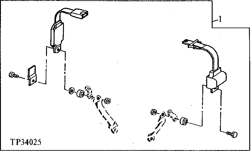 Схема запчастей John Deere 30LCR - 241 - RETRACTABLE SEAT BELT 1821 Seat And Seat Belts
