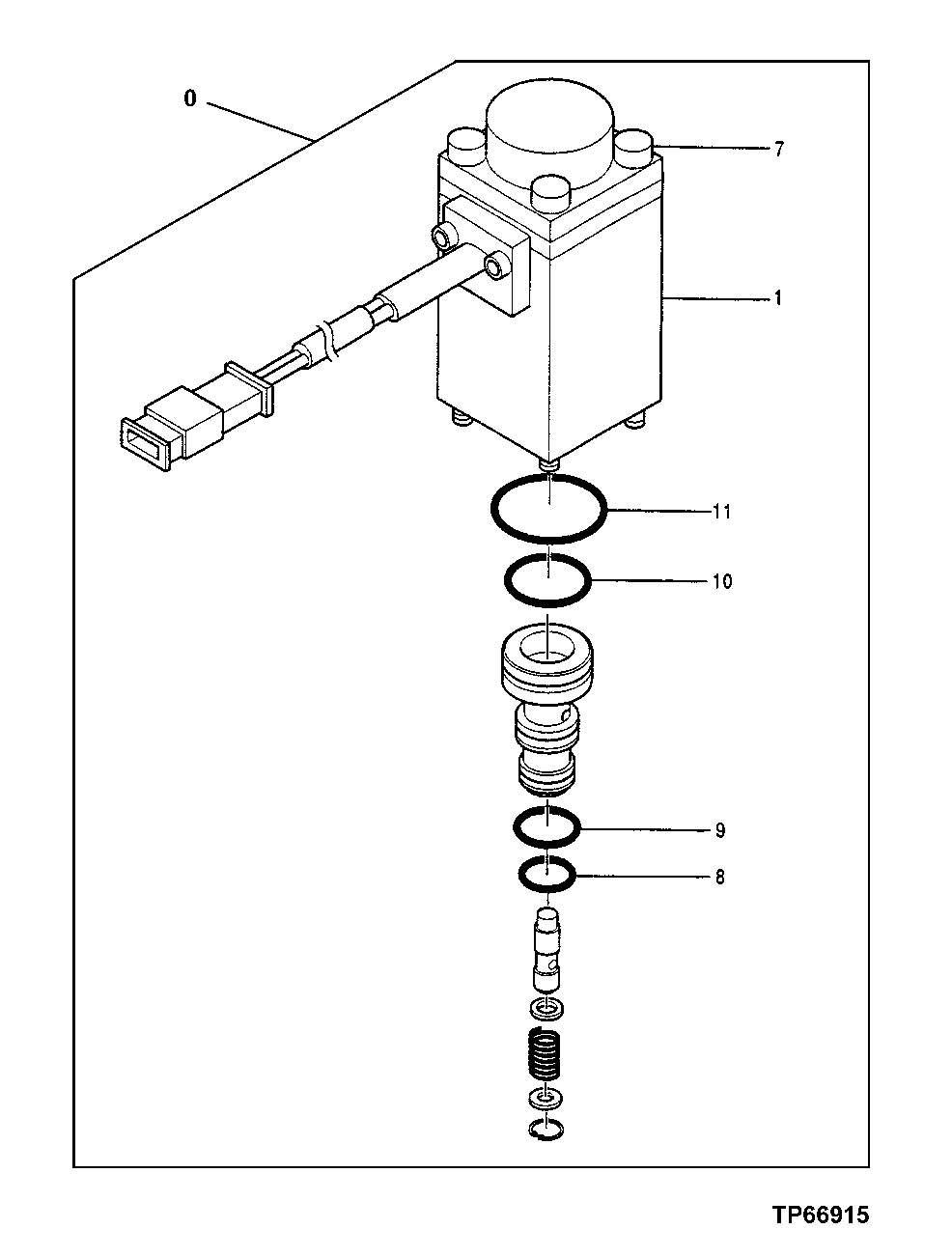 Схема запчастей John Deere 50LC - 114 - Control Valve 2160 Vehicle Hydraulics