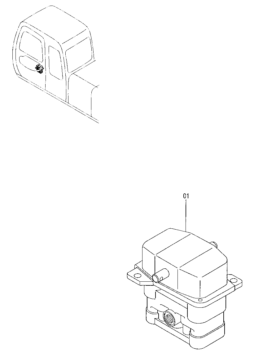 Схема запчастей John Deere 50LC - 138 - Propel Pilot Valve 3315 Controls Linkage