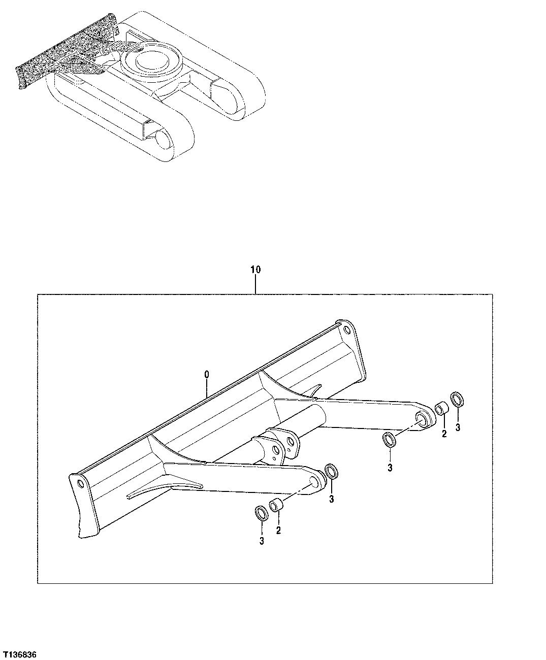 Схема запчастей John Deere 7ZTS - 137 - BLADE 3401 BLADE