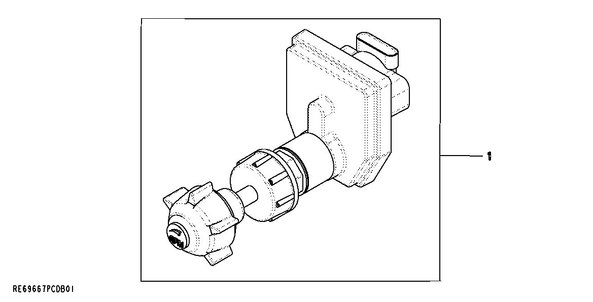 Схема запчастей John Deere 50CLC - 77 - 9901 ACCELERATOR 0400 Engine 6125HT001-RG29624 6125HT001