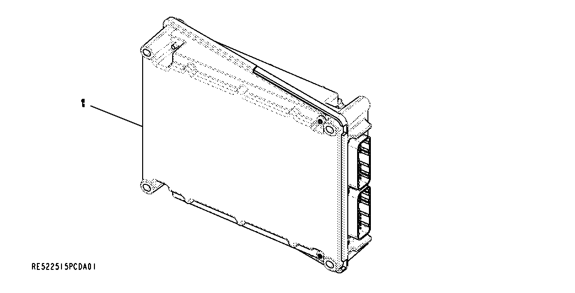 Схема запчастей John Deere 35C RTS - 93 - 9901 ENGINE CONTROLLER 0400A 6081HT002 6081HT002 6081HT002