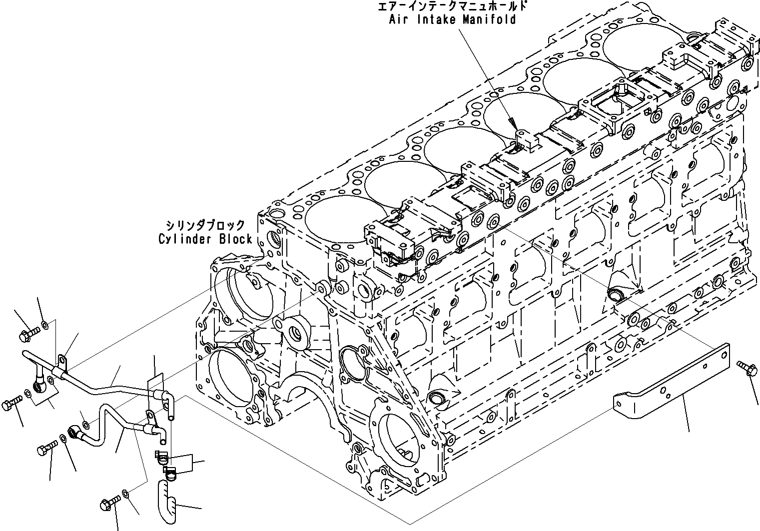 Схема запчастей Komatsu SAA6D125E-5A - АНТИКОРРОЗ. ЭЛЕМЕНТ ДВИГАТЕЛЬ СИСТЕМА ОХЛАЖДЕНИЯ