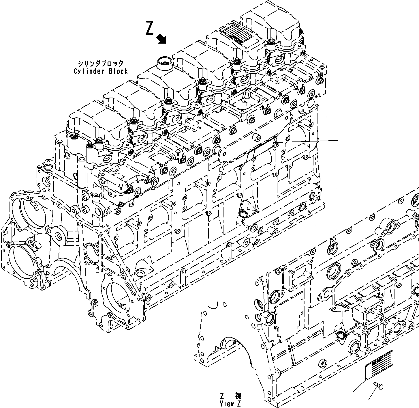 Схема запчастей Komatsu SAA6D125E-5A - NAME И ПРЕДУПРЕЖДАЮЩ. МАРКИРОВКАS, ДЛЯ US EPA И ЕС REGULATIONS ДВИГАТЕЛЬ АКСЕССУАРЫ И ДР.