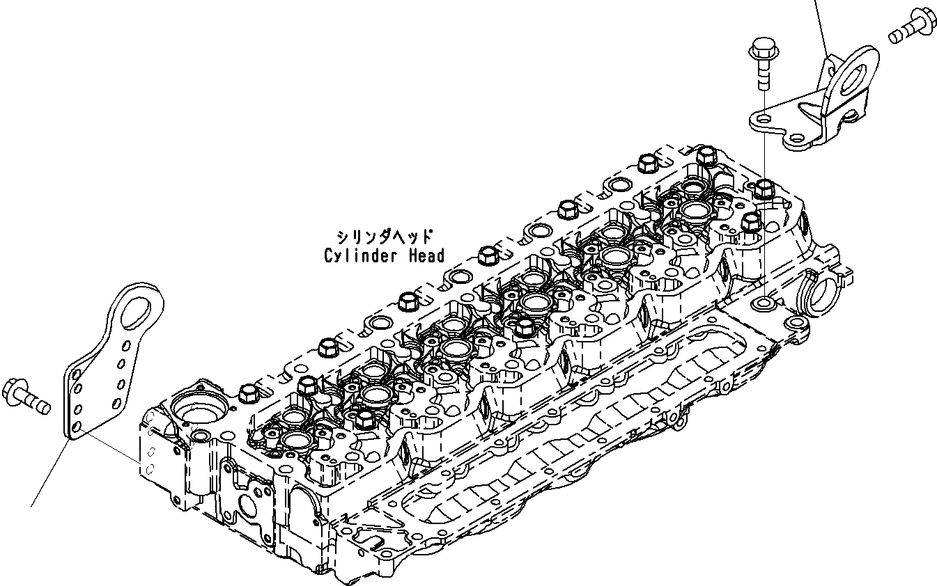 Схема запчастей Komatsu SAA6D107E-1C - ДВИГАТЕЛЬ ПОДЪЕМ EYE() ДВИГАТЕЛЬ АКСЕССУАРЫ И ДР.