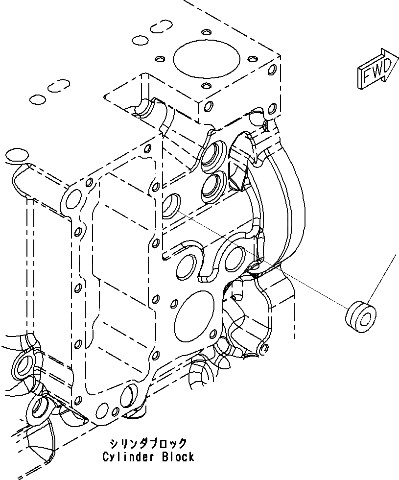 Схема запчастей Komatsu SAA6D114E-3B - БЛОК ЦИЛИНДРОВ ФИТТИНГ ЧАСТИ(№8-) ДВИГАТЕЛЬ БЛОК ЦИЛИНДРОВ И ITS КОМПОНЕНТЫ