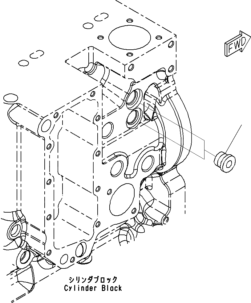 Схема запчастей Komatsu SAA6D114E-3B - БЛОК ЦИЛИНДРОВ ФИТТИНГ ЧАСТИ(№8-) ДВИГАТЕЛЬ БЛОК ЦИЛИНДРОВ И ITS КОМПОНЕНТЫ