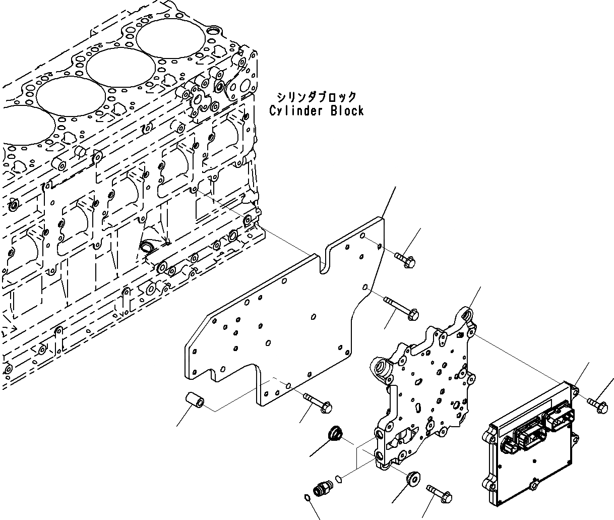 Схема запчастей Komatsu SAA6D125E-5C - ТОПЛИВН. ВПРЫСК КОНТРОЛЛЕР ДВИГАТЕЛЬ ТОПЛИВН. СИСТЕМА