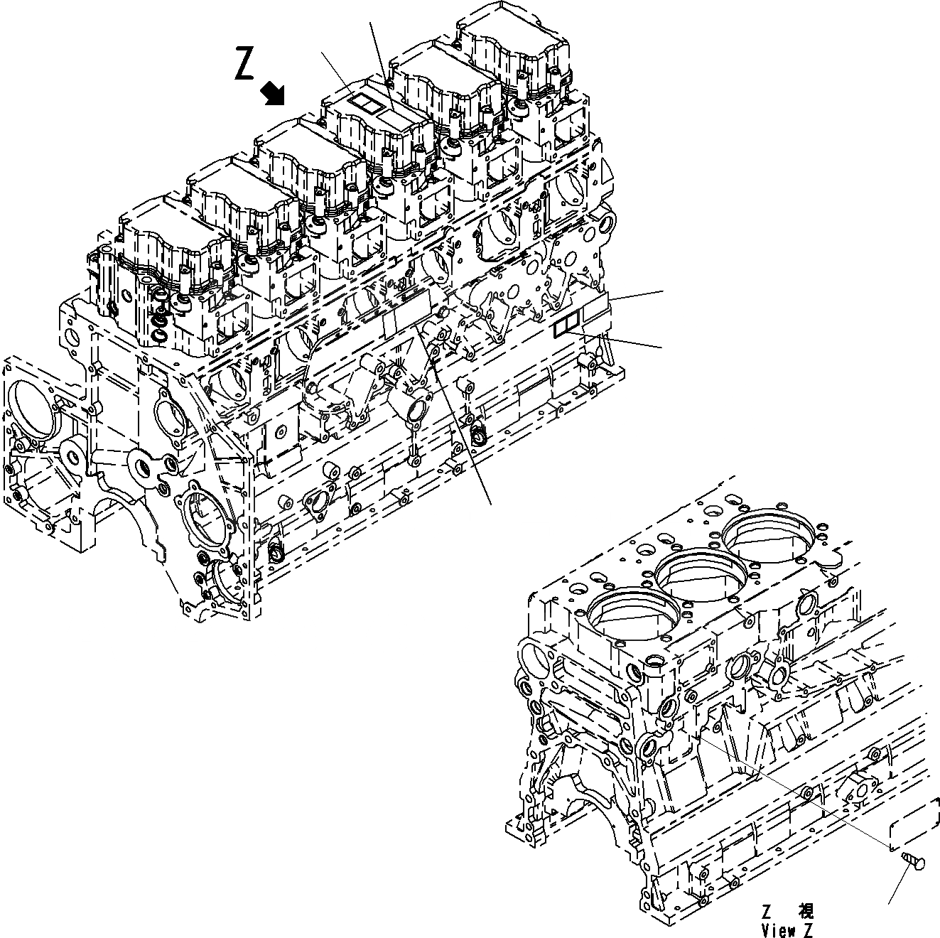 Схема запчастей Komatsu SAA6D140E-5D - NAME И ПРЕДУПРЕЖДАЮЩ. МАРКИРОВКАS(№-) ДВИГАТЕЛЬ АКСЕССУАРЫ И ДР.