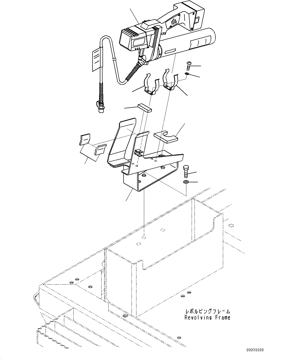 Схема запчастей Komatsu PC350-8 - НАСОС СМАЗКИ (№-) НАСОС СМАЗКИ, ЭЛЕКТРИЧ. ТИП