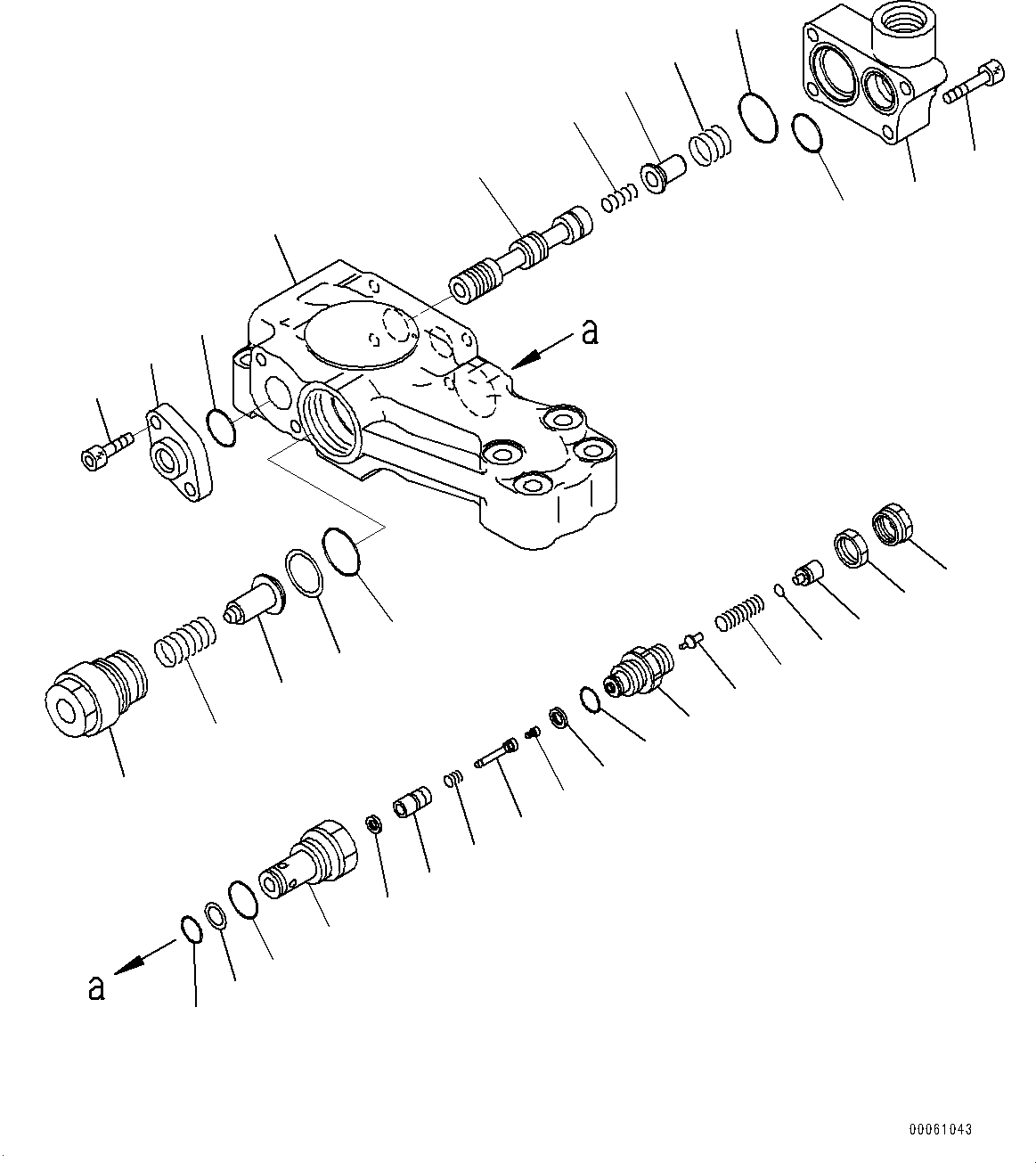 Схема запчастей Komatsu PC300-8 - ANTI-DROP КЛАПАН ТРУБЫ, СТРЕЛА ANTI-DROP КЛАПАН (/) (№-) ANTI-DROP КЛАПАН ТРУБЫ, СТРЕЛА, С СИГНАЛИЗ. ПЕРЕГРУЗКИ