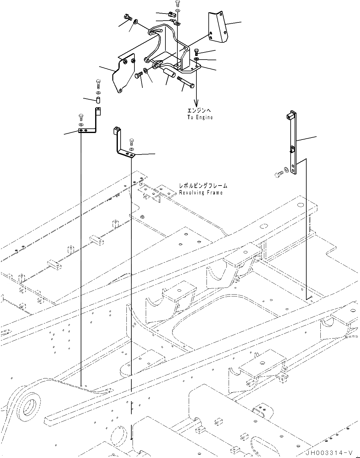 Схема запчастей Komatsu PC300-8 - БЛОК КОНДИЦИОНЕРА (№-) БЛОК КОНДИЦИОНЕРА, БЕЗ КОНДИЦ. ВОЗДУХА