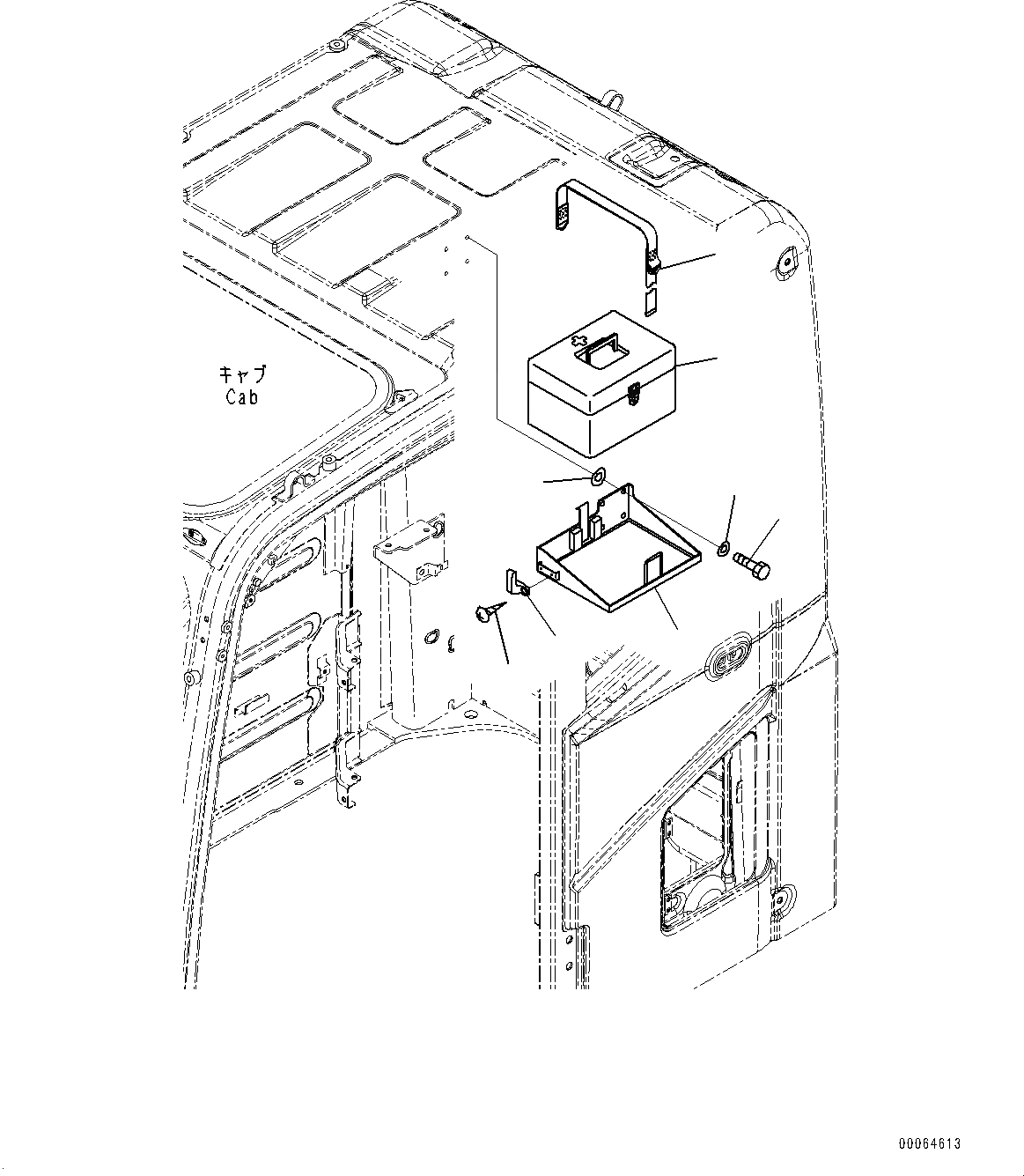 Схема запчастей Komatsu PC300-8 - АПТЕЧКА (№-) АПТЕЧКА