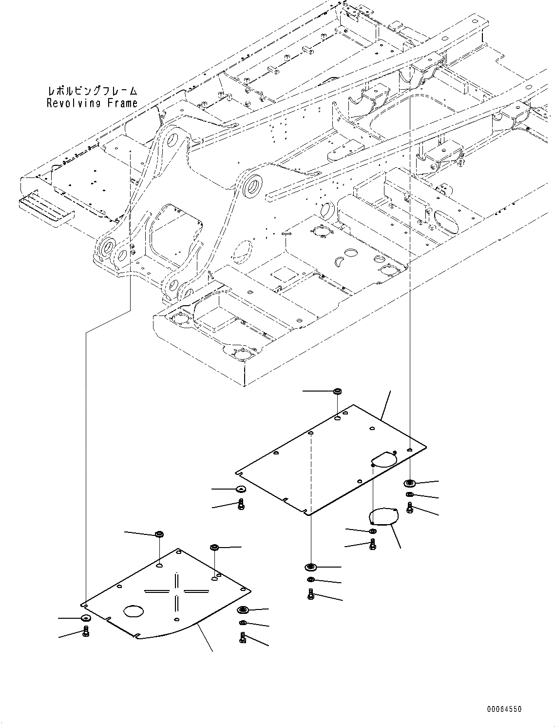 Схема запчастей Komatsu PC300-8 - НИЖН. КРЫШКА, (/) (№-) НИЖН. КРЫШКА, ДЛЯ EXTRA ПЛОХ. ТОПЛИВО, ДЛЯ EXTRA BAD ТОПЛИВН. И ПЛОХ. ТОПЛИВО СПЕЦ-ЯIFICATION, ВОДН.+DUST, ДОПОЛН. ФИЛЬТР., PROVISION ДЛЯ R