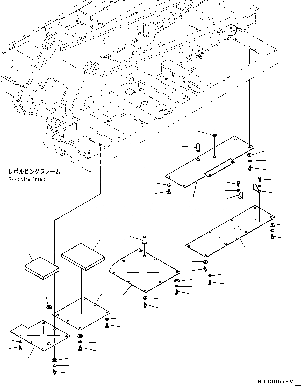 Схема запчастей Komatsu PC300-8 - НИЖН. КРЫШКА, (/) (№-) НИЖН. КРЫШКА, ДЛЯ EXTRA ПЛОХ. ТОПЛИВО, ДЛЯ EXTRA BAD ТОПЛИВН. И ПЛОХ. ТОПЛИВО СПЕЦ-ЯIFICATION, ВОДН.+DUST, ДОПОЛН. ФИЛЬТР., PROVISION ДЛЯ R