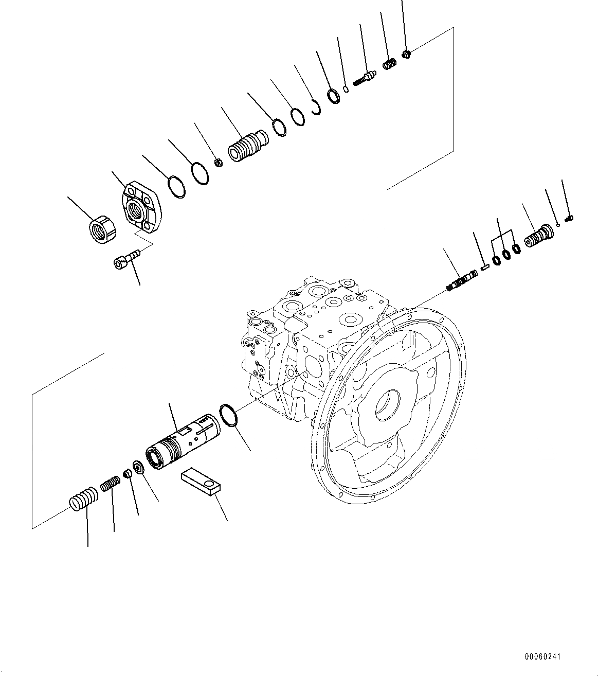 Схема запчастей Komatsu PC130-8 - ПОРШЕНЬ НАСОС, ВНУТР. ЧАСТИ (/9) (№89-) ПОРШЕНЬ НАСОС, БЕЗ -ДОПОЛН. АКТУАТОР ТРУБЫ ИЛИ -ДОПОЛН. АКТУАТОР ТРУБЫ