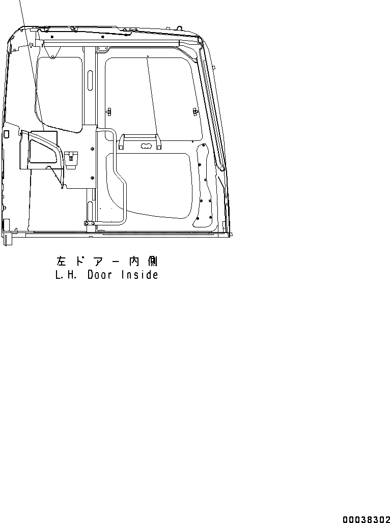 Схема запчастей Komatsu PC130-8 - СМАЗКА CHART (№8-) СМАЗКА CHART, ЧАС. СИСТ. СМАЗКИ ТИП