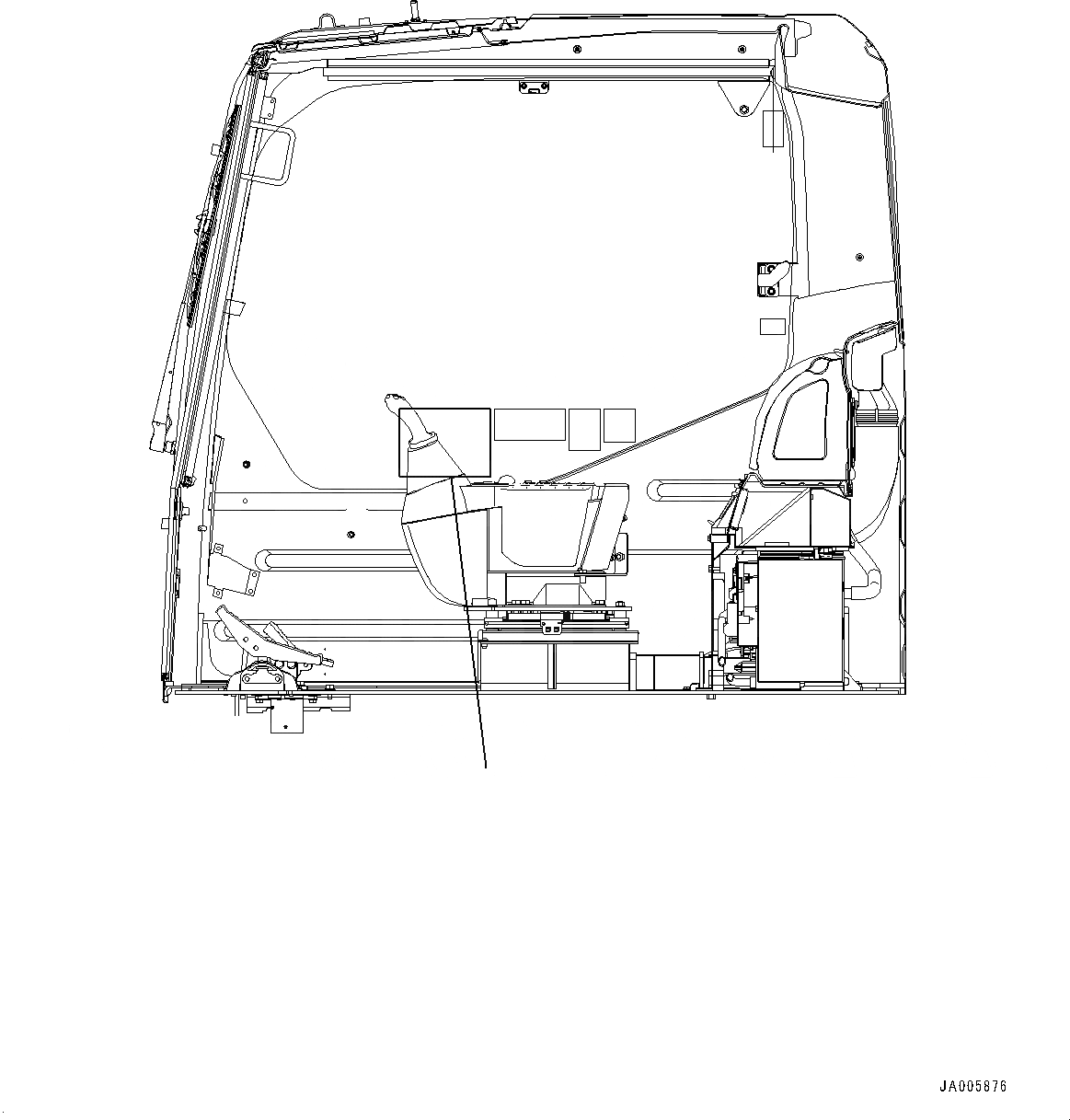 Схема запчастей Komatsu PC130-8 - KOMTRAX ПЛАСТИНА (№8-) KOMTRAX ПЛАСТИНА