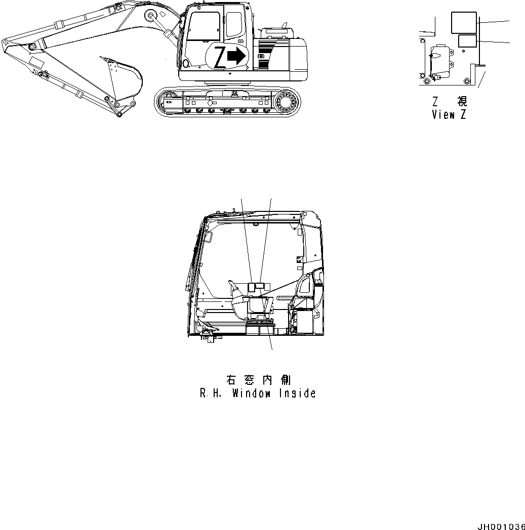 Схема запчастей Komatsu PC130-8 - МАРКИРОВКА (№8-) МАРКИРОВКА, MULTI PATTERN