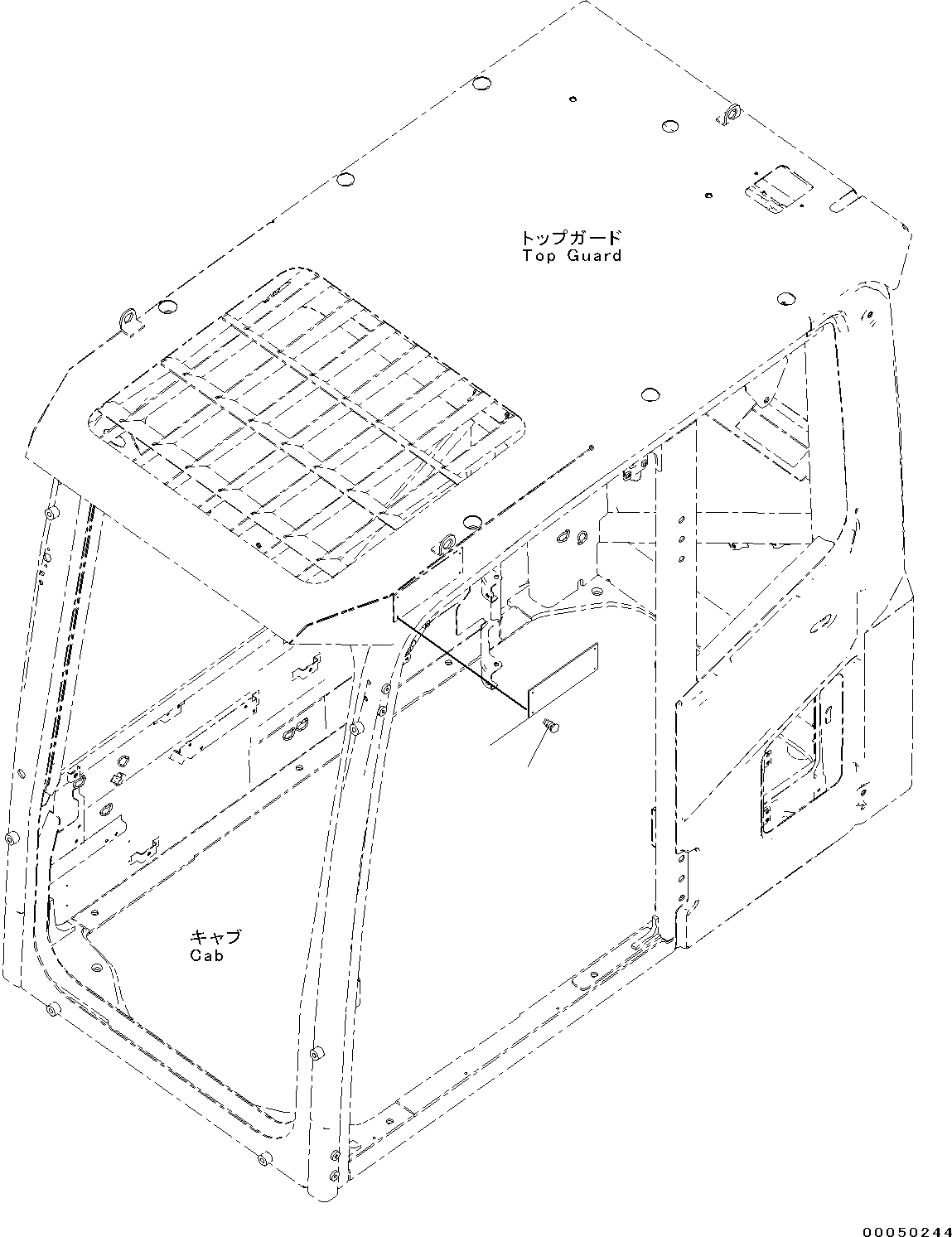 Схема запчастей Komatsu PC130-8 - ПРЕДУПРЕЖДАЮЩ. МАРКИРОВКАS (№8-) ПРЕДУПРЕЖДАЮЩ. МАРКИРОВКАS, ВЕРХН. ЧАСТИ КОРПУСА