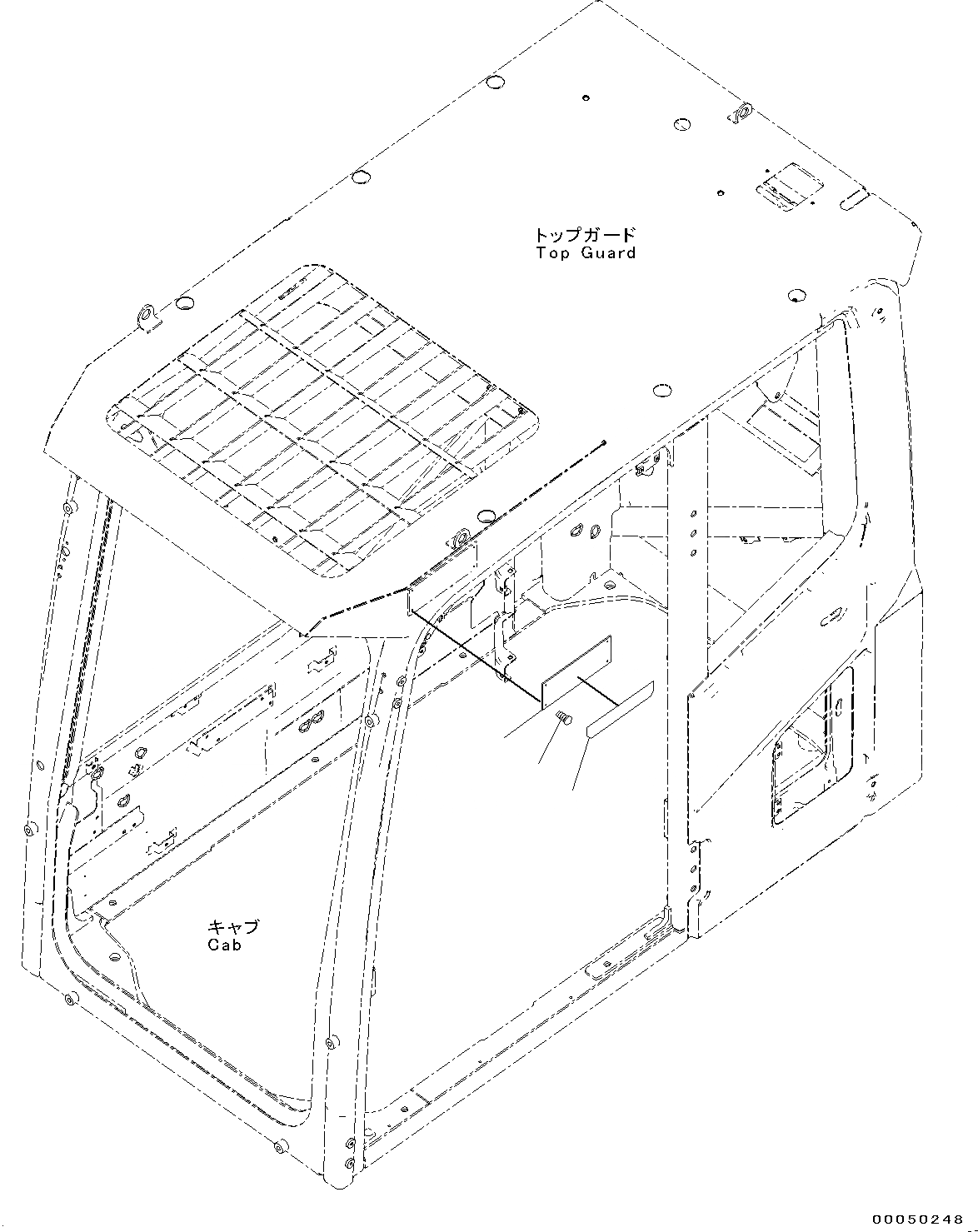 Схема запчастей Komatsu PC130-8 - ПРЕДУПРЕЖДАЮЩ. МАРКИРОВКАS (№8-) ПРЕДУПРЕЖДАЮЩ. МАРКИРОВКАS, ВЕРХН. ЧАСТИ КОРПУСА, ИСПАНИЯ