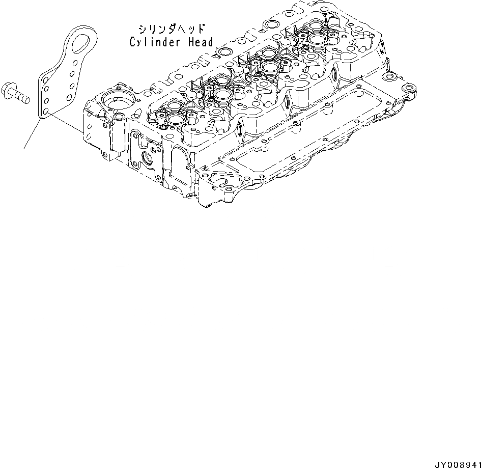 Схема запчастей Komatsu SAA4D107E-1AA - ПОДЪЕМ ARRANGEMENT, КОРПУС (№-) ПОДЪЕМ ARRANGEMENT, ПЕРЕДН.