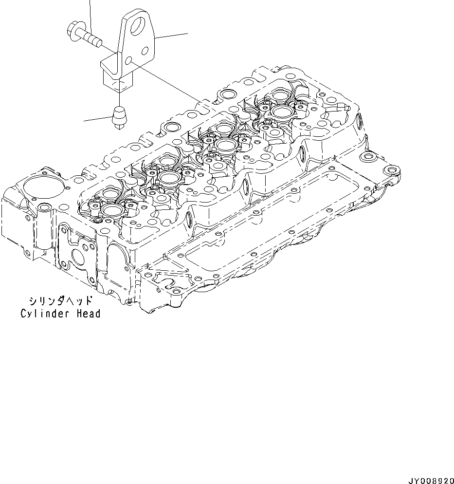 Схема запчастей Komatsu SAA4D107E-1AA - ПОДЪЕМ ARRANGEMENT (№-) ПОДЪЕМ ARRANGEMENT, ЗАДН.