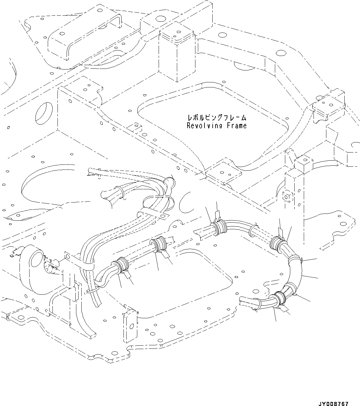 Схема запчастей Komatsu PC45MR-3 - УПРАВЛЯЮЩ. КЛАПАН, ПОЛ ТРУБЫ (№-) УПРАВЛЯЮЩ. КЛАПАН, 9-СЕКЦИОНН., PROVISION ДЛЯ -ДОПОЛН. АКТУАТОР ТРУБЫ, ВЫСОК. ЕМК.