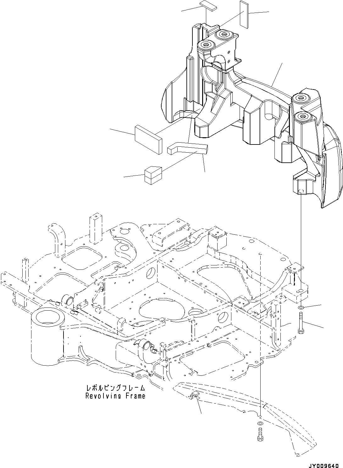 Схема запчастей Komatsu PC45MR-3 - ПРОТИВОВЕС (№-) ПРОТИВОВЕС, ДЛЯ СЕВ. АМЕРИКИ