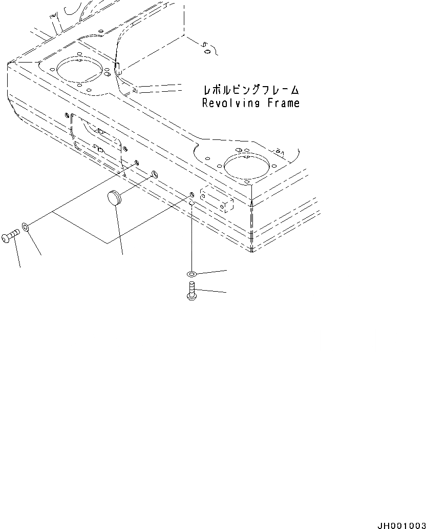 Схема запчастей Komatsu PC130-8 - ДОПОЛН. РАБОЧ.ING LIGHT, LIGHT LESS(№8-) ДОПОЛН. РАБОЧ.ING LIGHT, LIGHT LESS