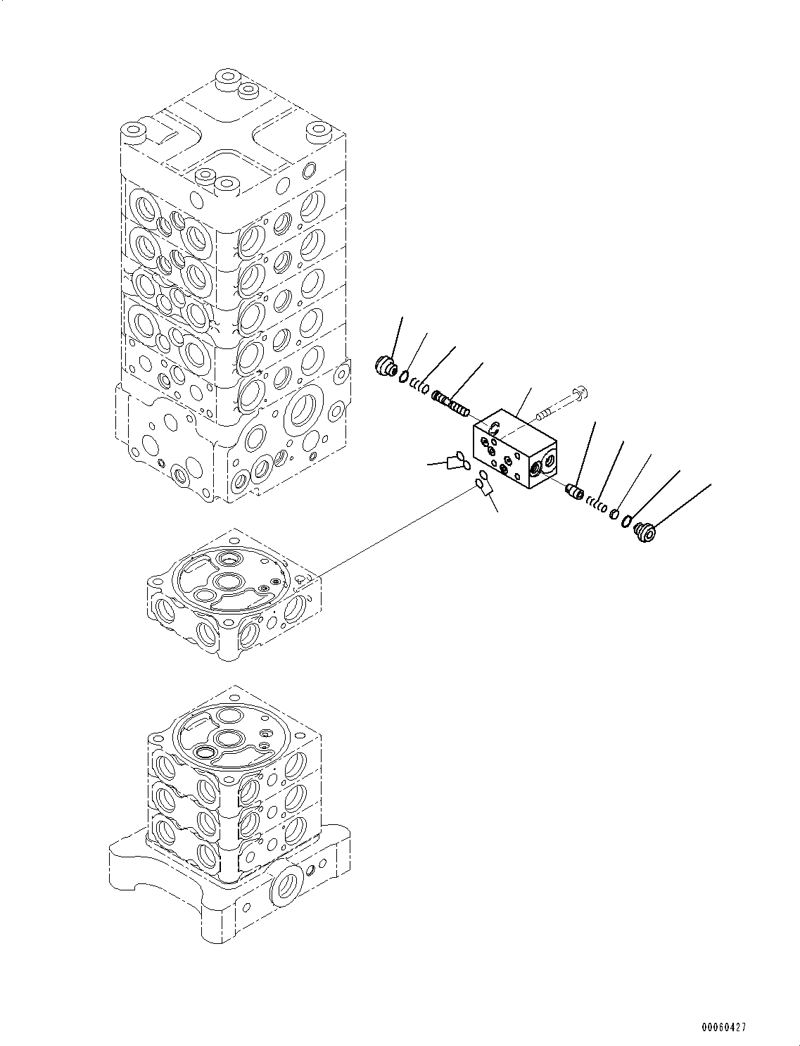 Схема запчастей Komatsu PC130-8 - ОСНОВН. УПРАВЛЯЮЩ. КЛАПАН, -АКТУАТОР, -ЧАСТИ ТИП, ОТВАЛ СПЕЦ-ЯIFICATION(№8-) ОСНОВН. УПРАВЛЯЮЩ. КЛАПАН, -АКТУАТОР, -ЧАСТИ ТИП, ОТВАЛ СПЕЦ-ЯIFICATION