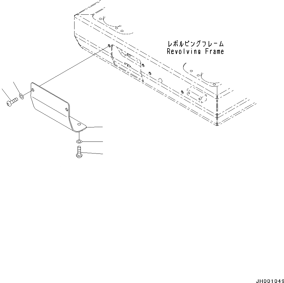 Схема запчастей Komatsu PC130-8 - ДВОРНИКИLESS(№8-) ДВОРНИКИLESS